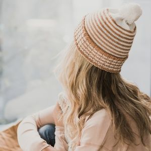 Krochet Kids Limited Edition Striped Knit Beanie